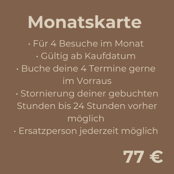 Monatskarte