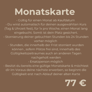 Monatskarte